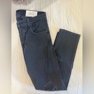rag & bone black men’s Jeans distressed
